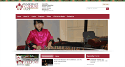 Desktop Screenshot of immigrantart.org